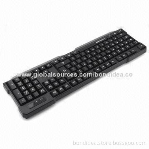 Wireless Keyboard, Sized 410 x 125 x 27mm, 2mA Working Current